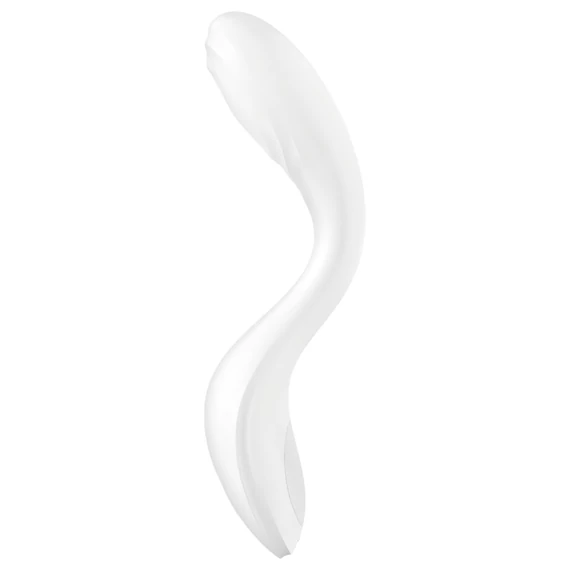 Satisfyer Rrrolling - nabíjateľný G-bod vibrátor s pohyblivou guličkou (biely)
