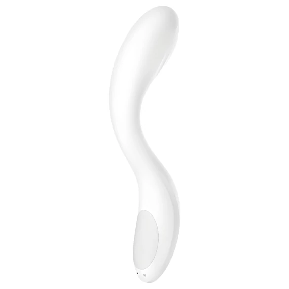 Satisfyer Rrrolling - nabíjateľný G-bod vibrátor s pohyblivou guličkou (biely)