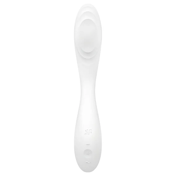 Satisfyer Rrrolling - nabíjateľný G-bod vibrátor s pohyblivou guličkou (biely)