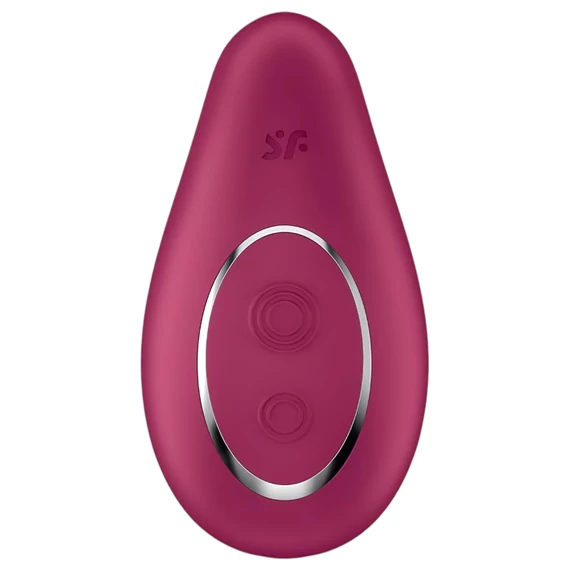 Satisfyer Dipping Delight - nabíjací klitorisový vibrátor (červený)