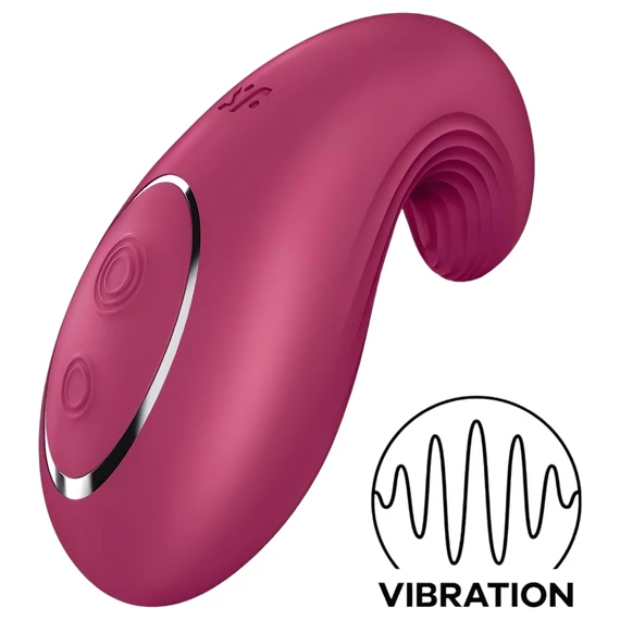 Satisfyer Dipping Delight - nabíjací klitorisový vibrátor (červený)
