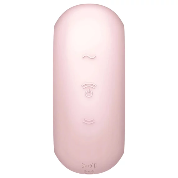 Satisfyer Pro To Go 3 - stimulátor klitorisu s tlakovými vlnami (ružový)