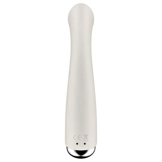 Satisfyer Spinning G-Spot 1 - Rotujúci G-bod vibrátor (béžový)