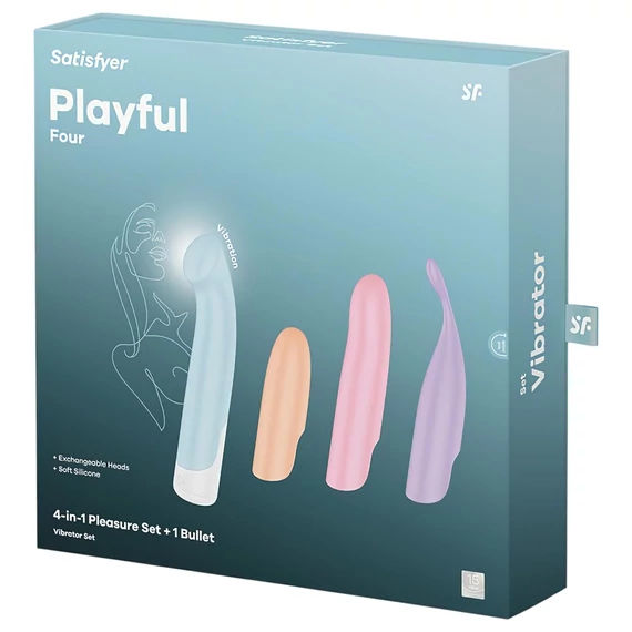 Satisfyer Hravý Štyri - vibračný set