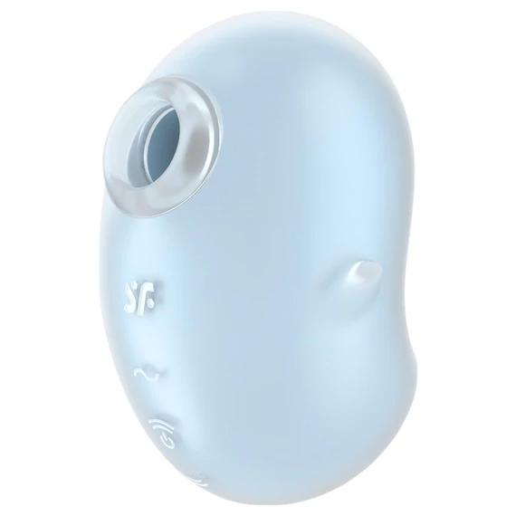 Satisfyer Cutie Ghost - modrý akku stimulátor klitorisu s tlakovou vlnou