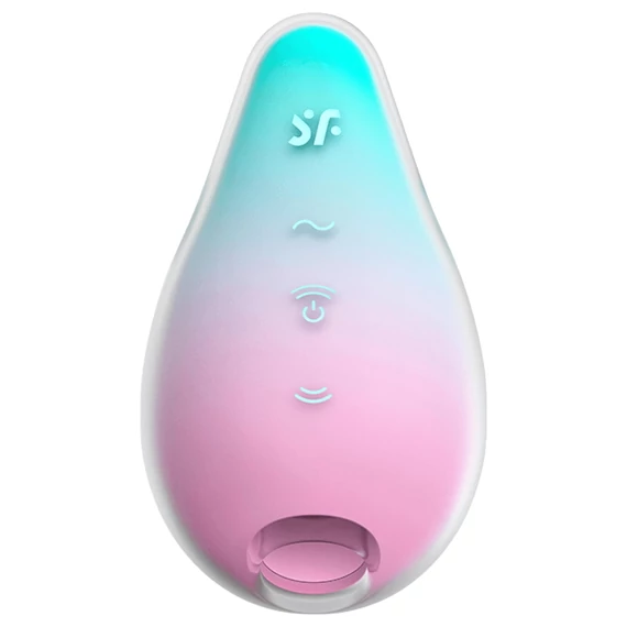 Satisfyer Mermaid Vibes - vzdušný klitorálny stimulátor (mätová-ružová)