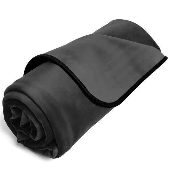 Liberator Fascinator Throw - jemná erotická deka (čierna)