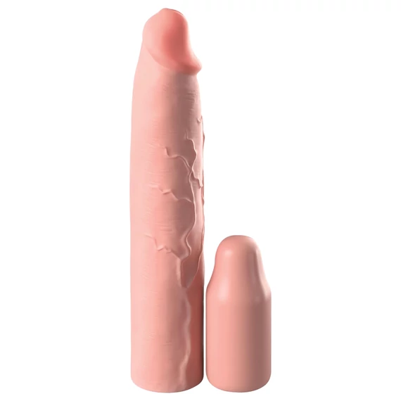 X-TENSION Elite 3 - prispôsobivý návlek na penis (prírodný)