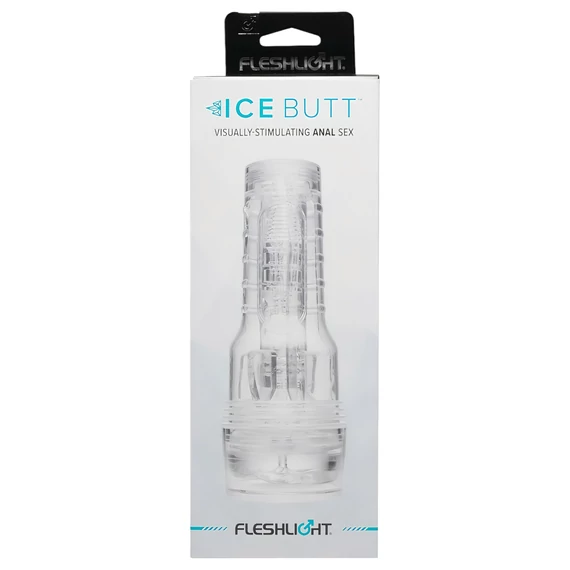 Fleshlight Ice Butt - priehľadný masturbátorový zadok