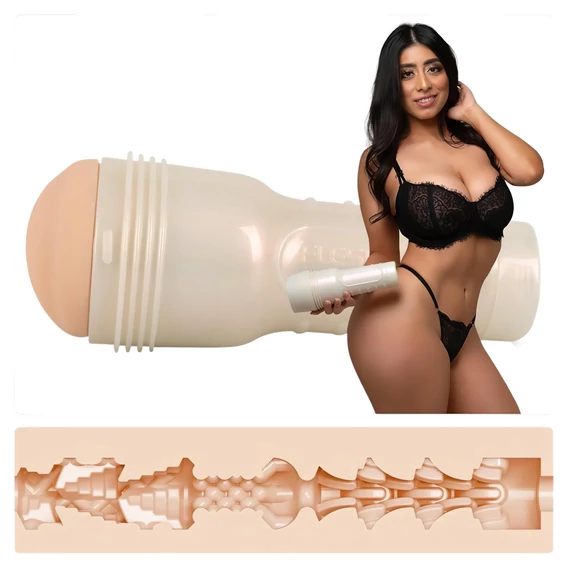 Fleshlight Violet Myers Waifu - realistická vagína (natur)
