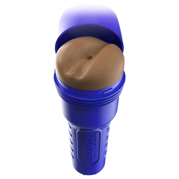 Fleshlight Boost Blast - realistický anál masturbátor (hnedý)