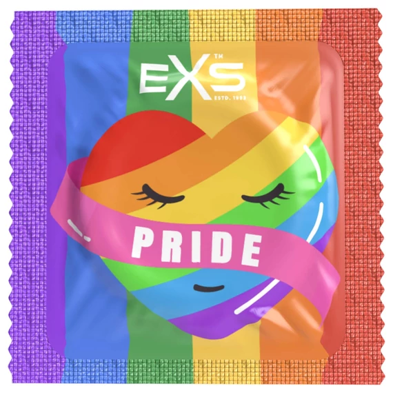 EXS Pride - latex kondómy (144 ks)