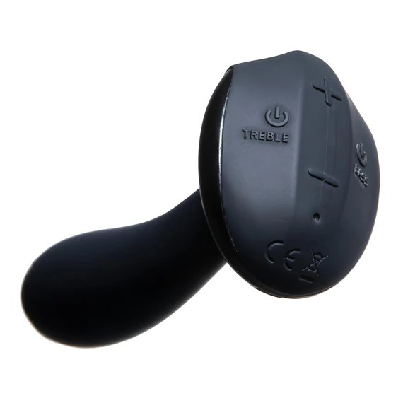 HOT Octopuss PleX Flex - rádiový análny vibrátor (čierny)