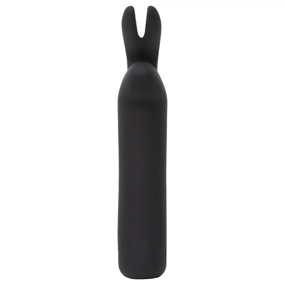 Happyrabbit Bullet - akumulátorový králičí vibrátor (čierny)