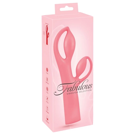 You2Toys Fabulous - akumulátorový vibrátor s ramenom na klitoris (ružový)