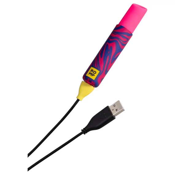 ROMP Lipstick - akumulátorový stimulátor klitorisu (ružový)
