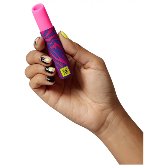 ROMP Lipstick - akumulátorový stimulátor klitorisu (ružový)
