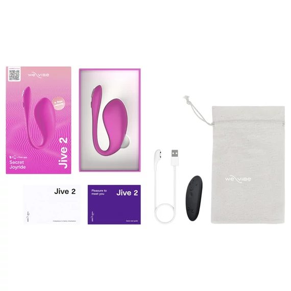 We-Vibe Jive 2 - smart vibračné vajce (ružové)