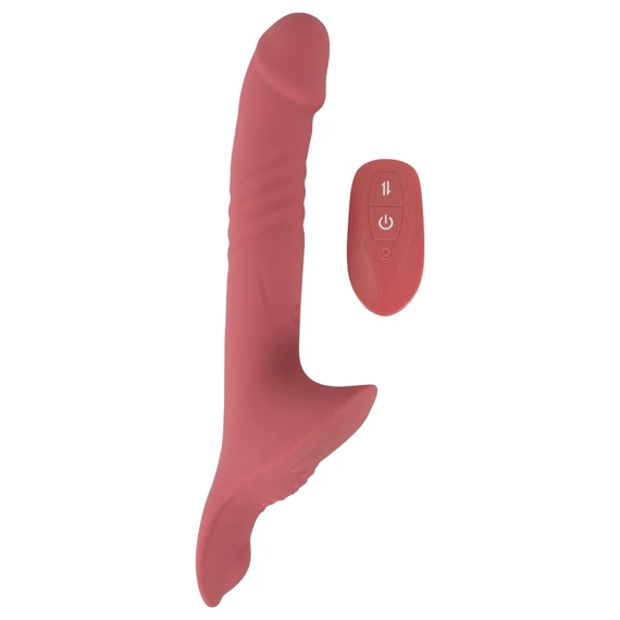 You2Toys - súprava popruhov s vibrátorom (čierno-fialová)