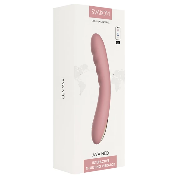 Svakom Ava Neo - inteligentný vibračný stimulátor (ružový)