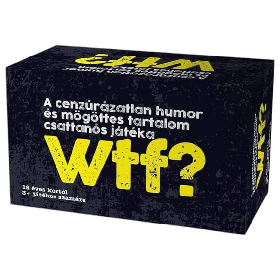 WTF? spoločenská hra pre dospelých (v maďarčine)