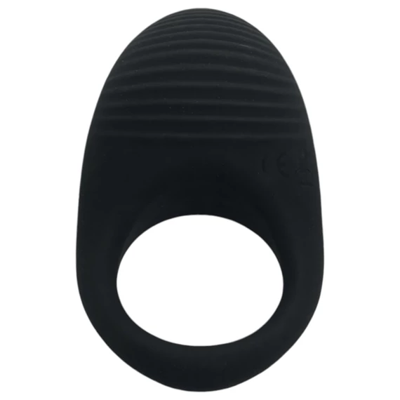 Desirel Halo - chytrý vibračný krúžok na penis (čierny)