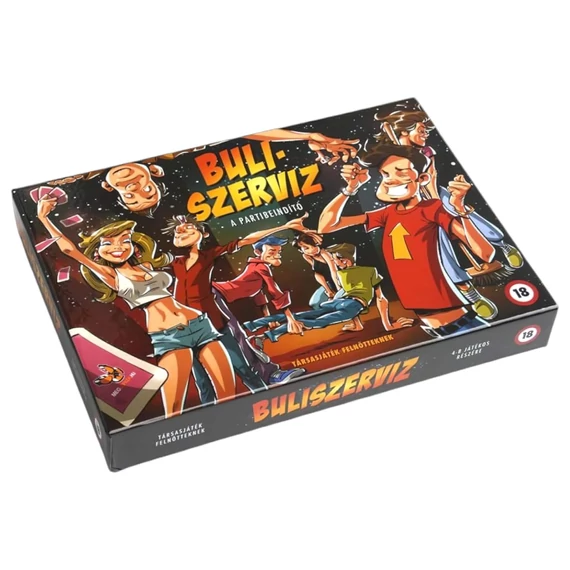 Hravý servis: spoločenská hra pre dospelých