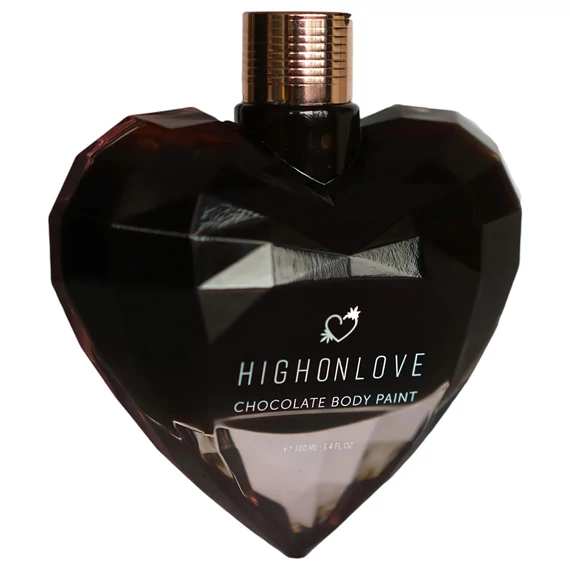 HIGHONLOVE - čokoládová telová farba (100 ml)