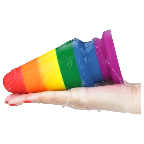 Prider - anál dilatátor dúhový, 15 cm