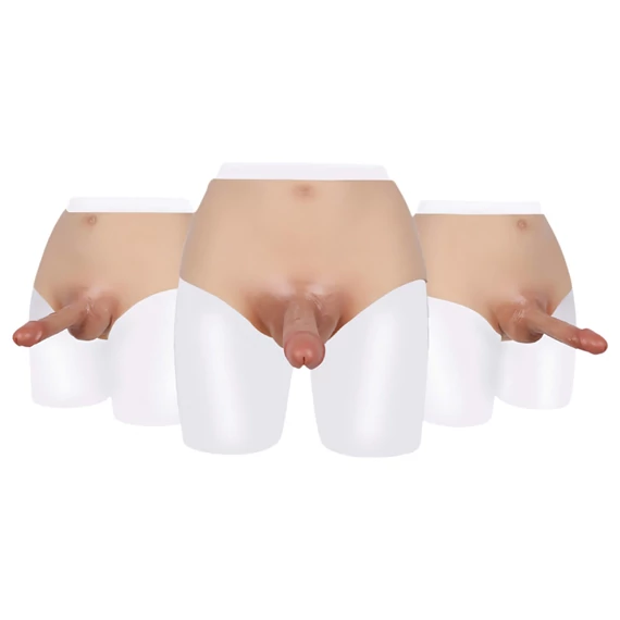 Realistický strap-on Dreamstoys (naturálny)