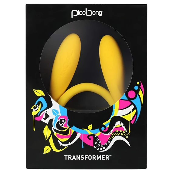 Picobong Transformer - vodotesný unisex vibrátor (žltý)