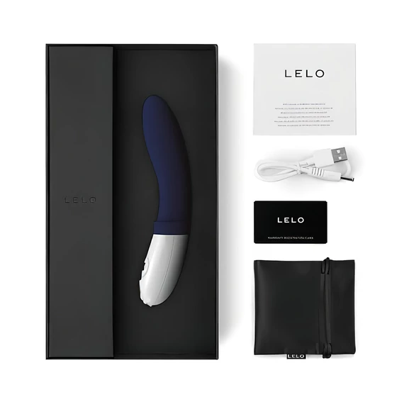 LELO Billy 2 - nabíjacie, vodotesné prostata vibrátor (modrý)