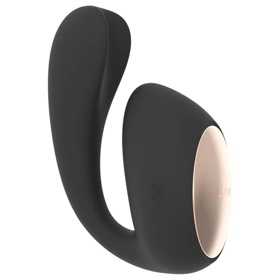 LELO Ida Wave – inteligentný, nabíjací vibračný a rotačný vibrátor (čierny)