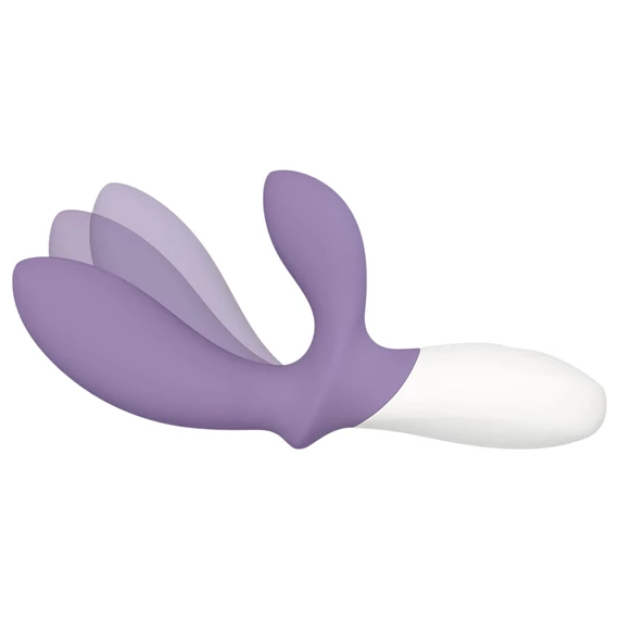 LELO Loki Wave 2 - nabíjací, vodoodolný vibrátor na prostatu (fialová)
