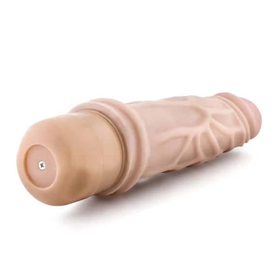 Dr. Skin Vibe No.3 - realistický vibrátor (naturálny)