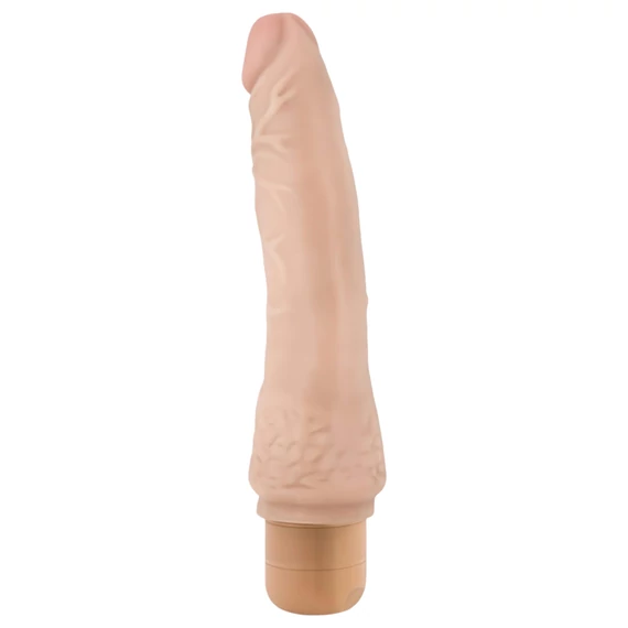 Dr. Skin Vibe No.7 - realistický vibrátor (naturálny)