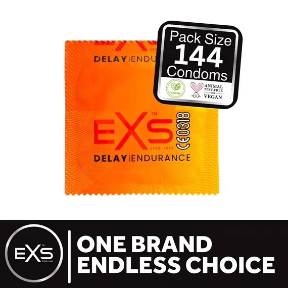 EXS Delay - odkladacie kondómy (144ks)
