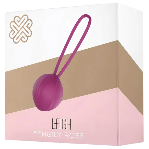 Engily Ross Leigh - silikónové venušine guličky (fialové)