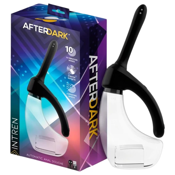 Afterdark - automatické, vibračné análne čistenie (priehľadné)