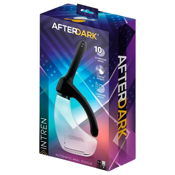 Afterdark - automatické, vibračné análne čistenie (priehľadné)