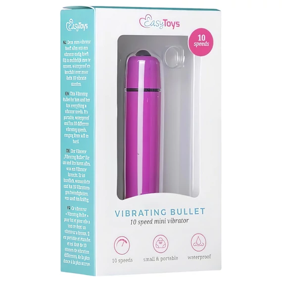 Easytoys Bullet - vodotesný vibrátor (fialový)