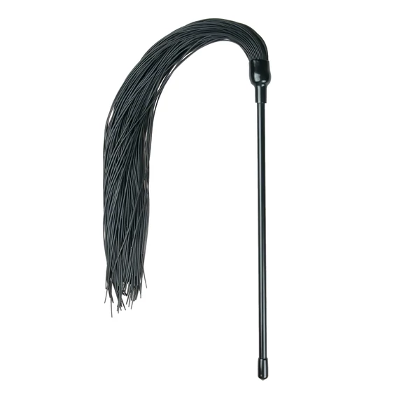 Easytoys Tickler - štípajúci silikónový bičík (čierny)