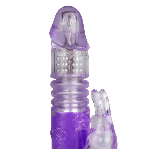 Easytoys Bunny - rotačný vibrátor (fialový)