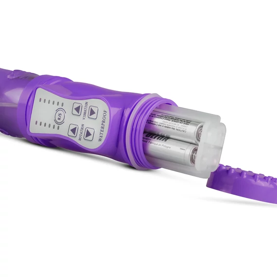 Easytoys Bunny - rotačný vibrátor (fialový)