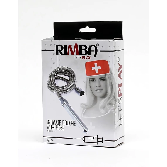 Rimba - hliníková intímna sprcha s hadicou (strieborná)