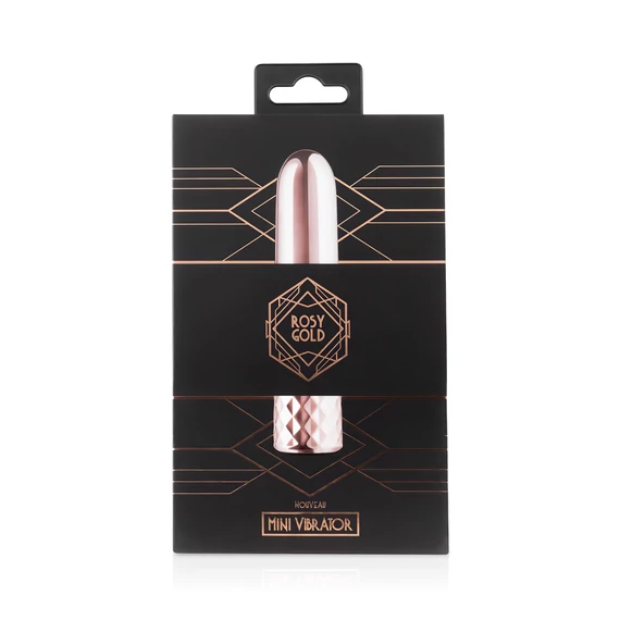 Rosy Gold Mini - nabíjateľný mini vibrátor (rosegold)