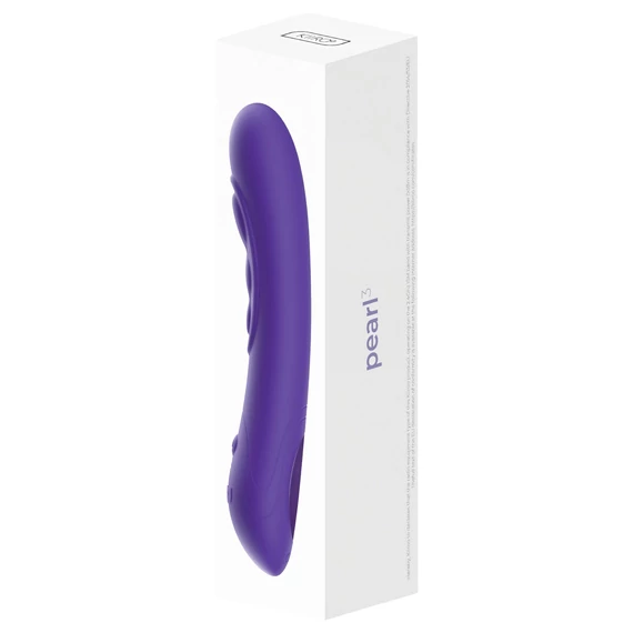 Kiiroo Pearl 3 - interaktívny G-bod vibrátor (fialový)