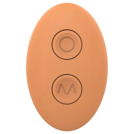 Glam - akumulátorový párový vibrátor (oranžový)