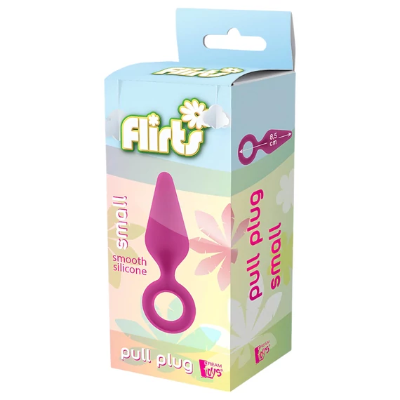 Flirts Pull Plug - malý análny kolík (ružový)