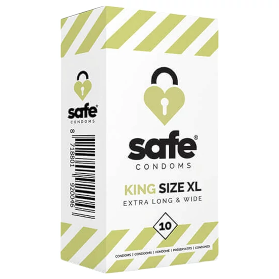 SAFE King Size XL - Extra veľké kondómy (10ks)